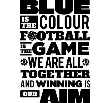 Chelsea anthem custom t-shirt - TenStickers