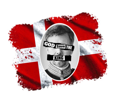 Gud bevare kongen t shirt original - TenStickers