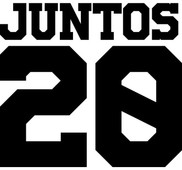 T-shirt de casais juntos desde - TenStickers