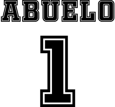 Camisetas abuelo y nieto personalizada - TenVinilo