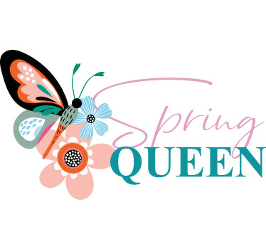 Mutter Tochter T Shirt frühling und prinzessin - TenStickers