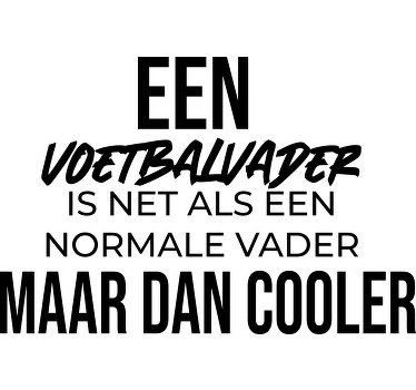 Het Coolere vader T-shirt - TenStickers