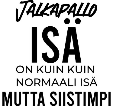 Siistimpi jalkapalloisä t-paita - Tenstickers