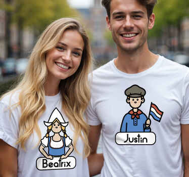 Boeren koppels t-shirts - TenStickers