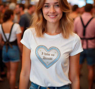 Original T Shirt damen bayrisches volksfest - TenStickers