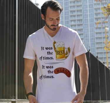 Original T Shirt best & wurst of times - TenStickers