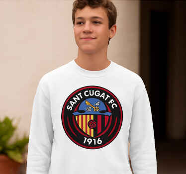 Camiseta escudo de sant cugat - TenVinilo