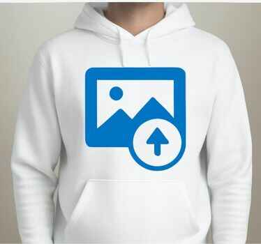 Hoodie for men’s sweatshirt style - TenStickers