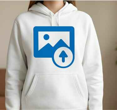 Hoodie für individuelle frauen - TenStickers