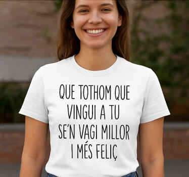 Camiseta la vida es un desafío, supéralo - TenVinilo