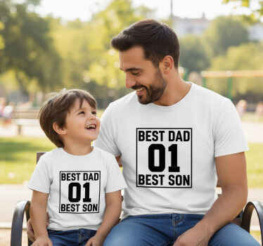 Maglietta padre e figlio set di numeri squadra - TenStickers