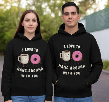 Camisetas parejas disfrutando juntos - TenVinilo