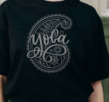 Arabic paisley design t-shirt - TenStickers
