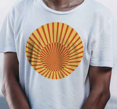 Tee shirt soleil Soleil des années 70 - TenStickers