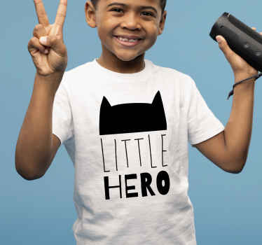 Little Hero Batman Kids t-shirt - TenStickers