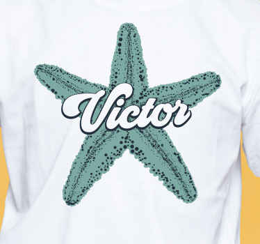 海星蓝调定制t恤 - TenStickers