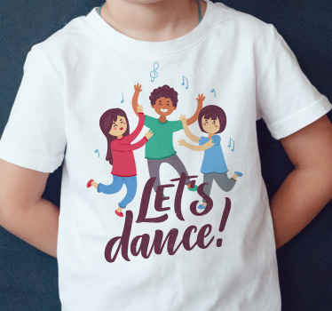 kids dancing  custom t-shirt - TenStickers
