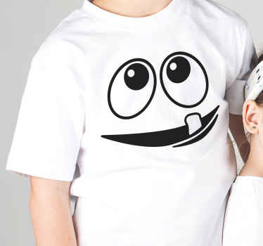 t-shirts infantis do monstro de um dente sorridente - TenStickers