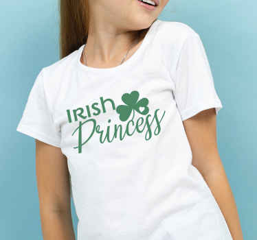 Irish princess Kids t-shirt - TenStickers