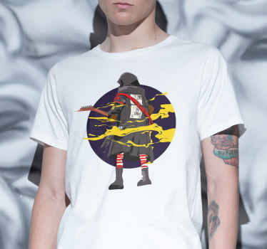 Gitarist yellow mist prilagođena majica - TenStickers