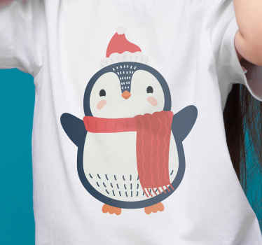 Cute penguin Christmas shirt - TenStickers