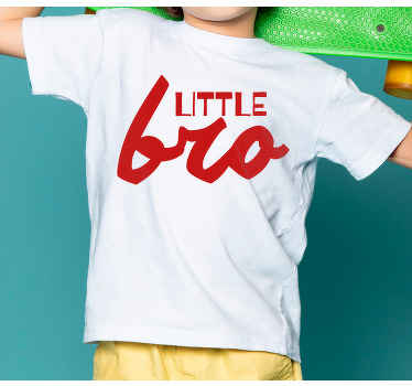 Little bro custom Kids t-shirt - TenStickers