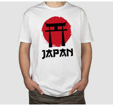 Piirretty japanilainen t-paita - Tenstickers