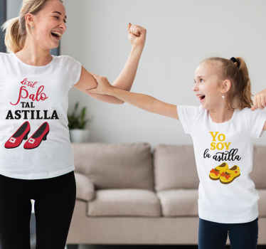 Camiseta e hija copiar y pegar - TenVinilo