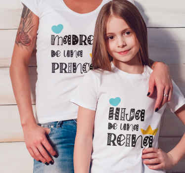 Camisetas hija combinadas y divertidas -