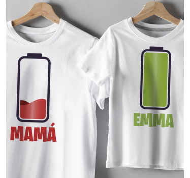 Camisetas e hija combinadas y TenVinilo