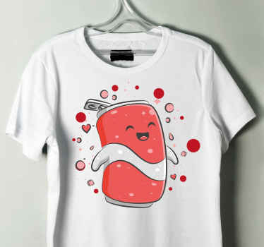 原创罐头涂鸦卡通定制t恤 - TenStickers