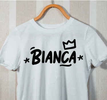 带有皇冠衬衫的涂鸦标签 - TenStickers