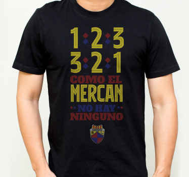 Camiseta 1-2-3 COMO EL MERCAN NO HAY NINGUNO - CE Mercantil - TenVinilo
