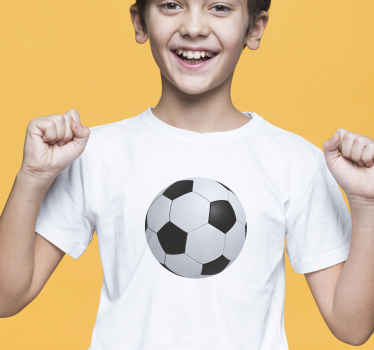 Futbol balonu özel tişört - TenStickers