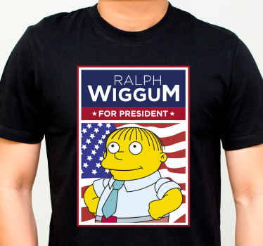 Ralph Wiggum  custom t-shirt - TenStickers
