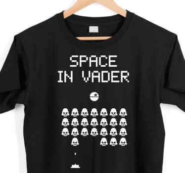 Camiseta el espacio en vader - TenVinilo