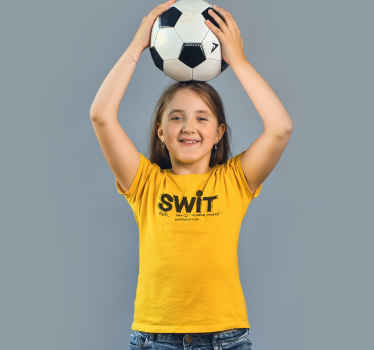 Camiseta SWIT Torneo Amarilla - TenVinilo