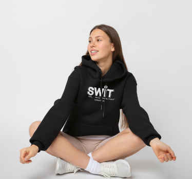 Sudadera SWIT Torneo Negra - TenVinilo