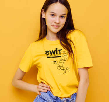 Camiseta SWIT Sport Amarilla - TenVinilo