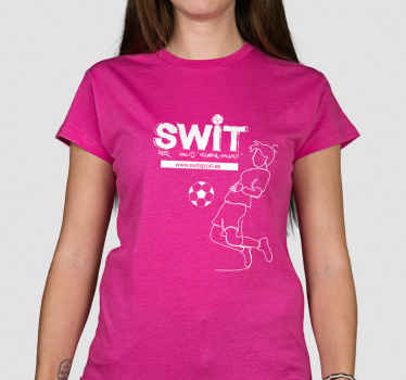 Camiseta SWIT Sport Rosa - TenVinilo