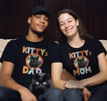 Mother and father pet name T-shirts - TenStickers