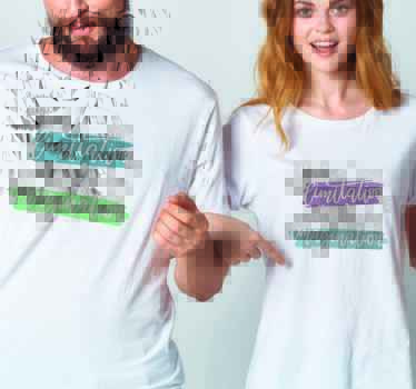 Camisetas parejas iguales y exclusivas - TenVinilo
