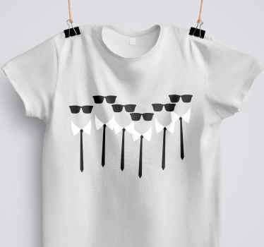 Lazos de la película de acción camiseta personalizada - TenVinilo