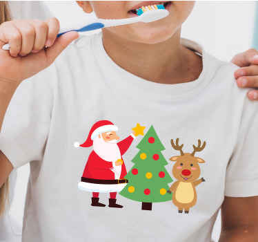 Nublado título Víspera de Todos los Santos Exclusivas camisetas navideñas online - TenVinilo