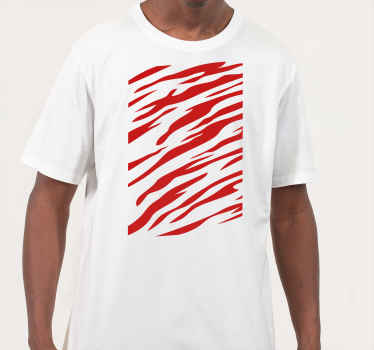 Red universal football custom t-shirt - TenStickers