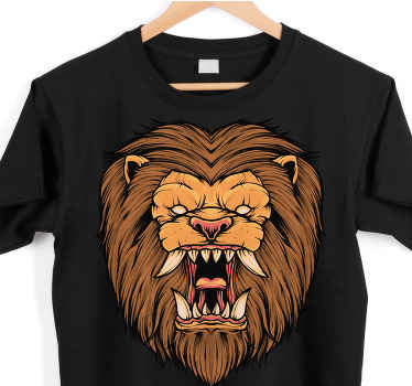 T-shirts t-shirt lion féroce - TenStickers