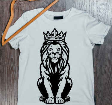 King of jungle silhouettes custom t-shirt - TenStickers