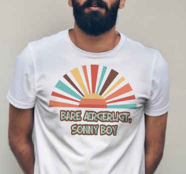 Alt for dårlig sonny boy citat t-shirt - TenStickers