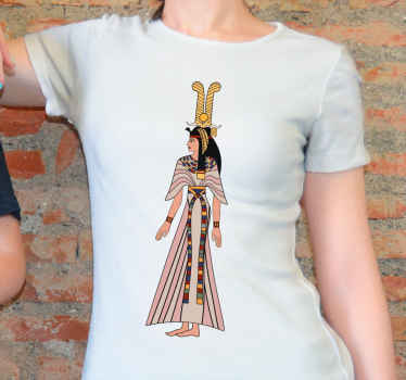 Camiseta de recreación de las diosas egipcias 'satet' - TenVinilo