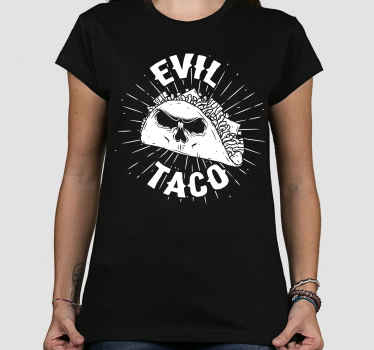 "onde taco" tilpasset t-shirt - TenStickers